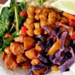 Chickpea Curry bowl