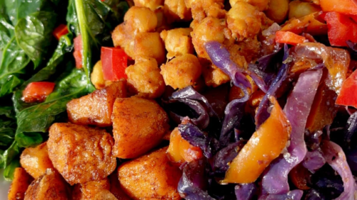 Chickpea Curry bowl Image