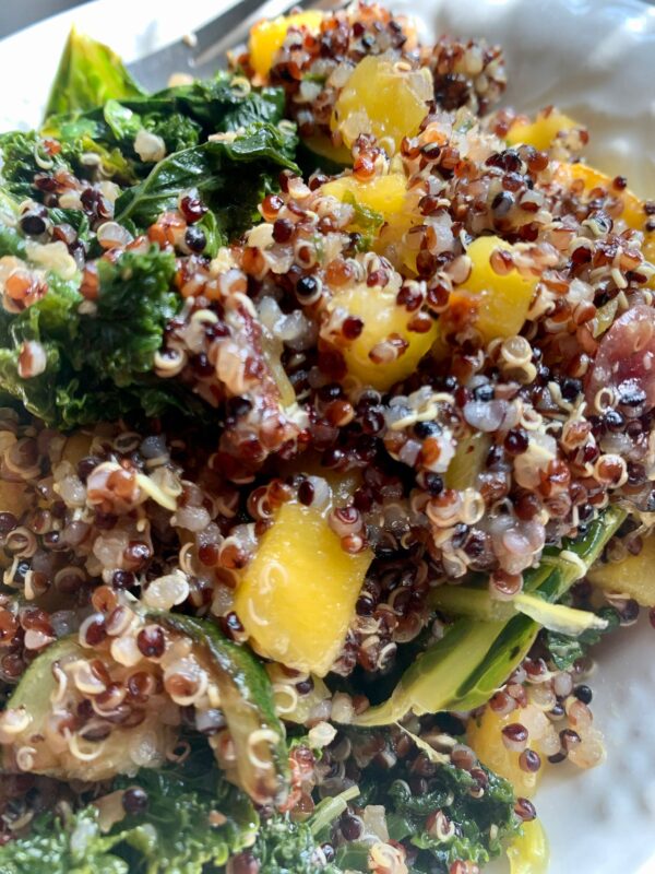 Quinoa & kale bowl